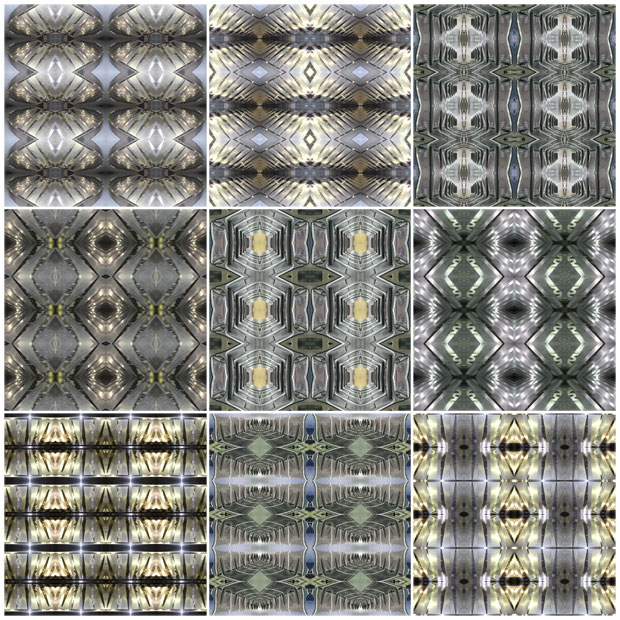 Kansas City Airport #2 | Digital Art | 36" x 36" | 9 - Framed Panels of C-prints | 2013
